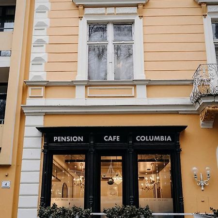 באד גלייכנברג Pension Columbia Inkl. Fruehstueck Im Zentraum מראה חיצוני תמונה
