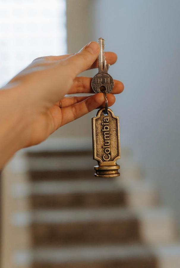 באד גלייכנברג Pension Columbia Inkl. Fruehstueck Im Zentraum מראה חיצוני תמונה